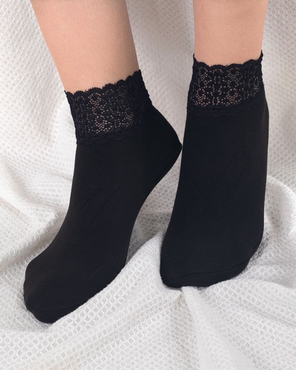 کالج زنانه رنگ مشکی مچ گیپور خارجی مدل پاییزی